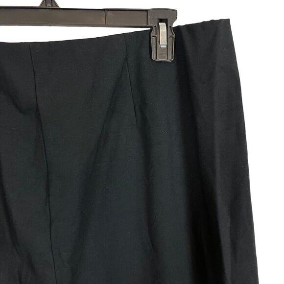 J Jill Ponte Knit Pencil Skirt Womens Elastic Waist Pull On Knee Length sz L - Picture 13 of 16